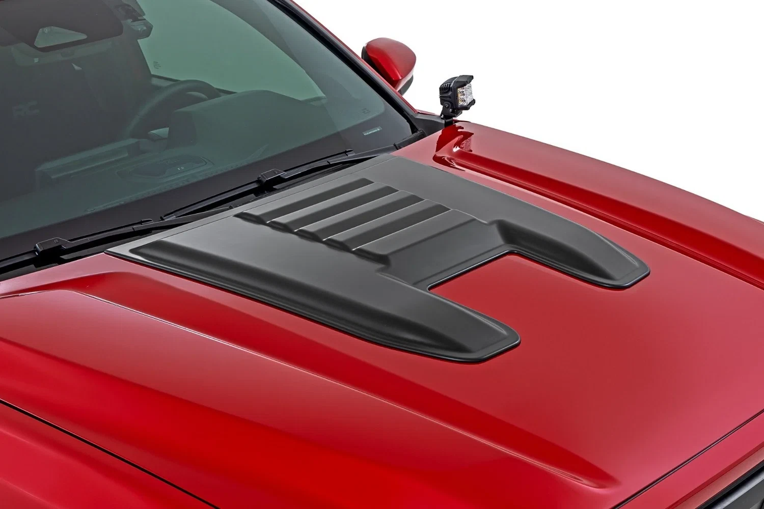 Rough Country Hood Scoop - 6X1 Bronze Oxide - Toyota Tacoma 2WD_4WD (2024) - HS80010-6X1